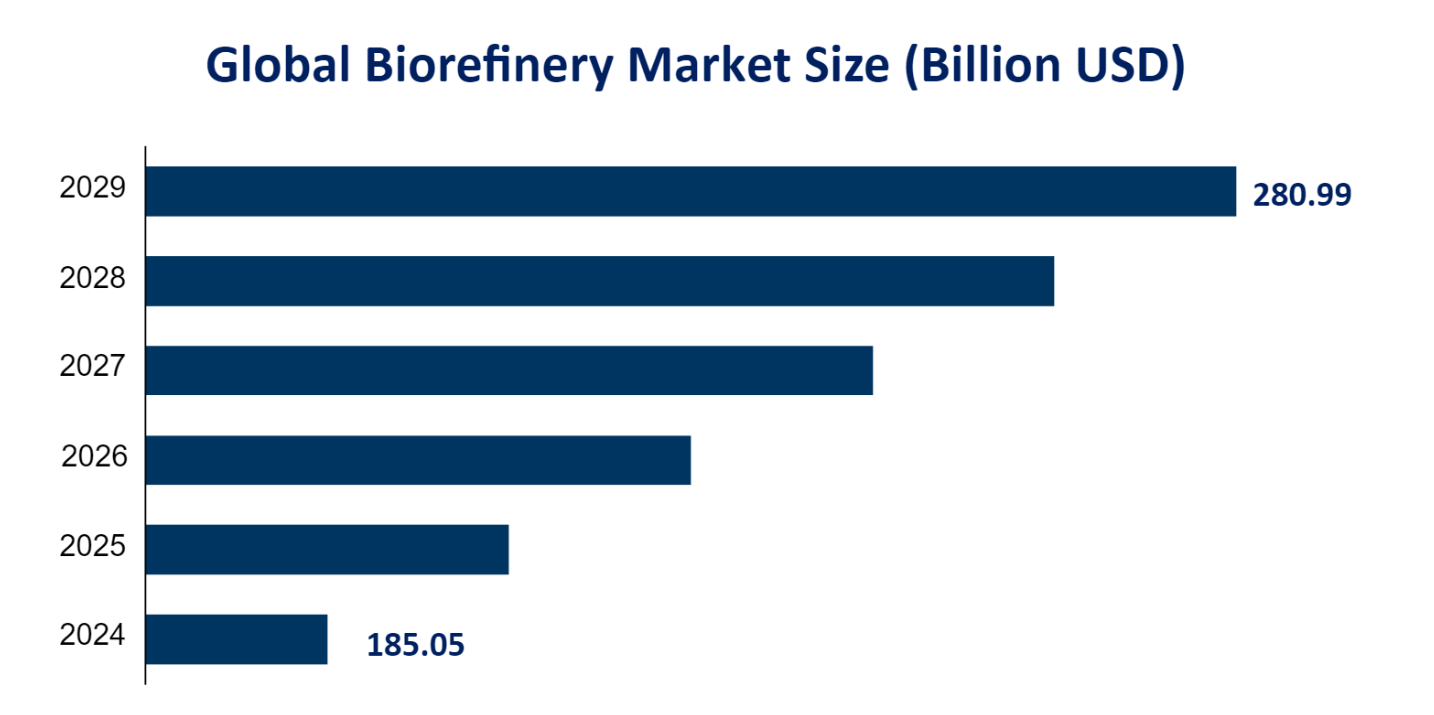 Global Biorefinery Market Size (Billion USD) 