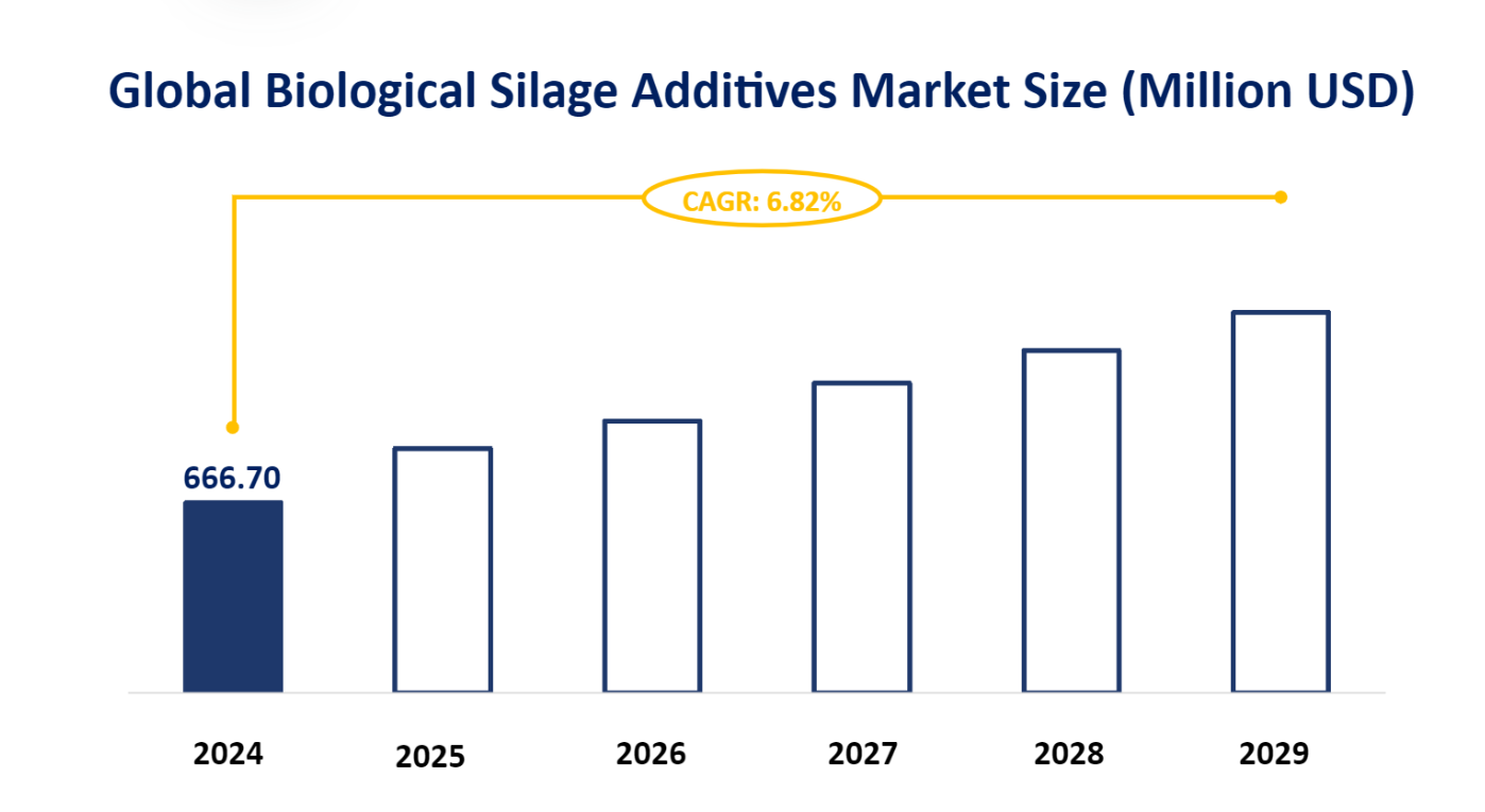 Global Biological Silage Additives Market Size (Million USD)