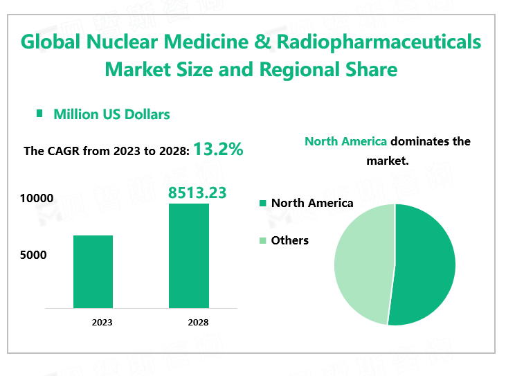 Global Nuclear Medicine & Radiopharmaceuticals Market Size and Regional Share