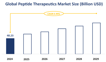 Global Peptide Therapeutics Market Size is Expected to Grow at a CAGR of 5.94% from 2024-2029