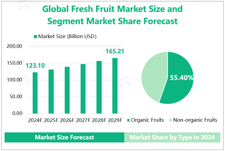 Global Fresh Fruit Market Size and Segment Market Share Forecast 