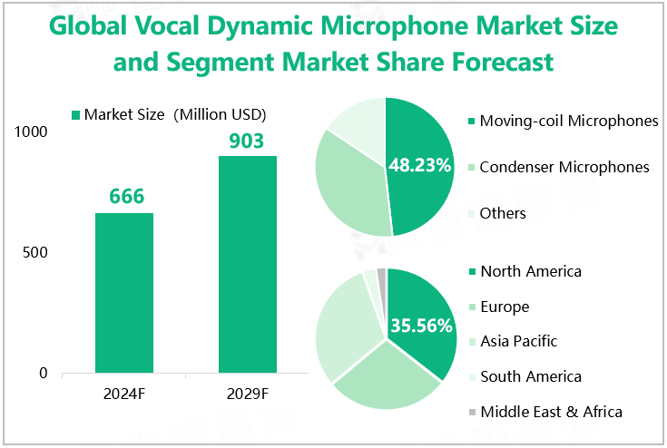 Global Vocal Dynamic Microphone Market Size and Segment Market Share Forecast 