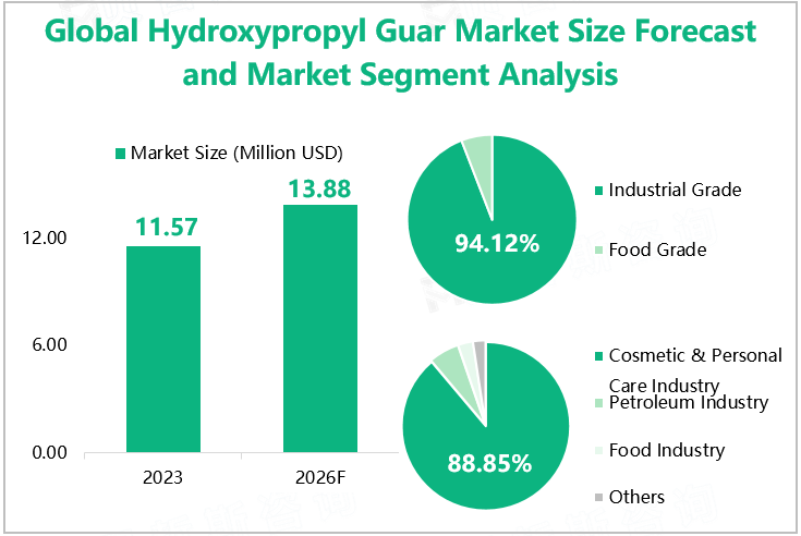 Global Hydroxypropyl Guar Market Size Forecast and Market Segment Analysis 