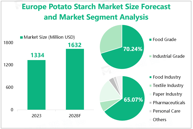 Europe Potato Starch Market Size Forecast and Market Segment Analysis